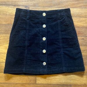 Forever 21 corduroy mini skirt, size 24